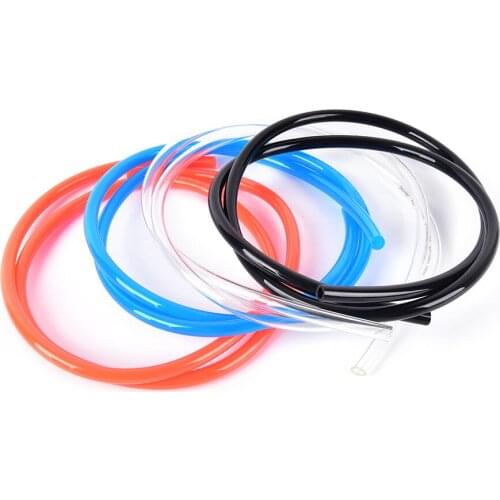 4Colors non-toxic Transparent 1m - 5*8mm High and low temperature resistance tasteless Food Grade Polyurethane Hose Tube Pipe