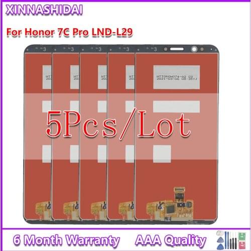 5PCS/ NEW For Huawei Honor 7C / Honor Play 7C Honor 7C pro LCD Display Touch Screen Digitizer Assembly