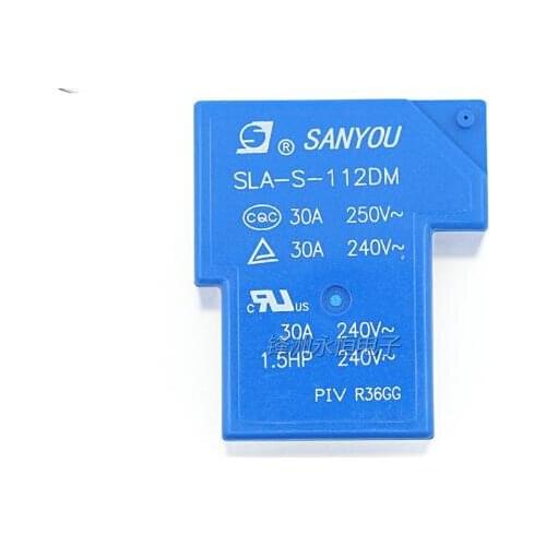 5pcs Relay SLA-S-112DM 250V 30A relay 5 pin relay 12V