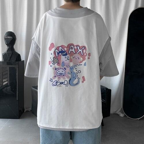 Мужские футболки оверсайз April MOMO China At AliExpress