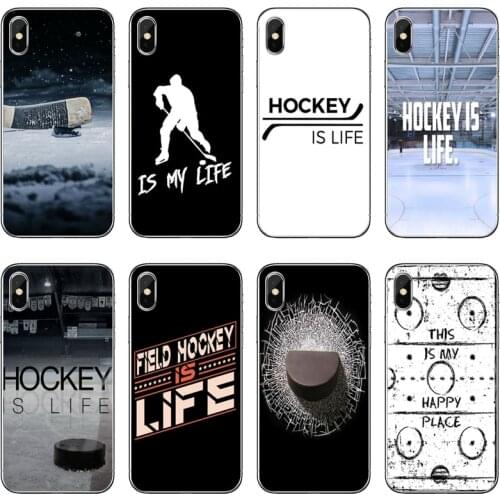 Hockey Is Life Soft Phone Case For Samsung Galaxy A70 A60 A50 A40 A30 A10 A9 A7 A5 A3 A8 A6 Plus 2018 2017 2016