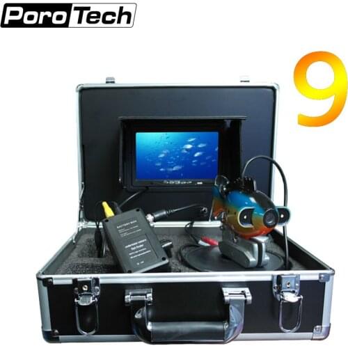 5mm Cable Water Fishing Camera Monitoring Device Fish Shape Camera Video Recorder 12DC Input 9inch Wifi Underwater Fish Finder