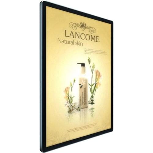 Magnetic light box golden supplier cheap display light led backlight frame advertising