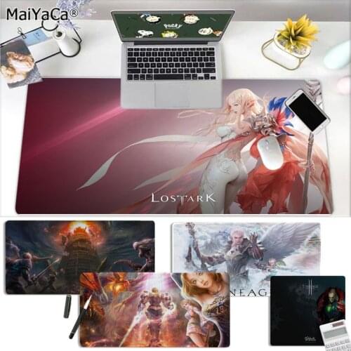 MaiYaCa In Stocked lineage 2 Large Mouse pad PC Computer mat Rubber PC Computer Gaming mousepad