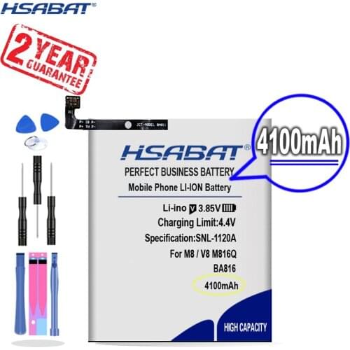 New Arrival [ HSABAT ] 4100mAh BA816 Replacement Battery for Meizu M8 M8 Lite M816Q V8
