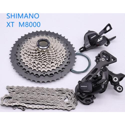 XT m8000 shimano groupset 4 pieces small groupset 11 speed 1x11 speed