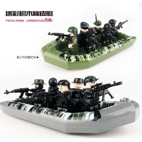 The Raft J085 Accessories Offroad Jungle Posts Military Blocks Childrens Educational Toysboy toys building blocks educational