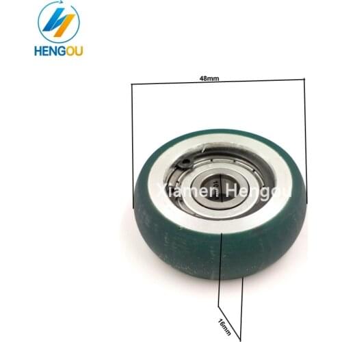 2 pieces roller for KBA offset printing machine size 48x16x10mm 48x20x10mm 60x16/35x8mm KBA rubber wheel