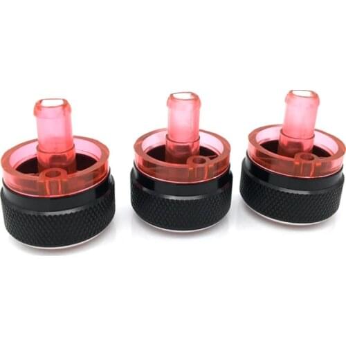 3pcs/set Aluminum Alloy Air Conditioning Knob AC Knob Heat Control Switch Knob For Citroen C2 Peugeot 206 207 Car Styling