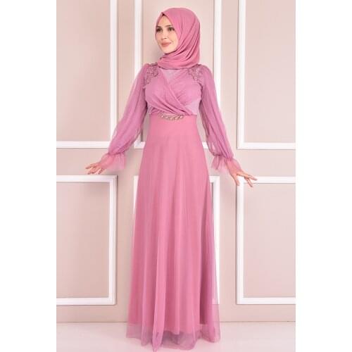 Simli Abiye Lila EFY12011