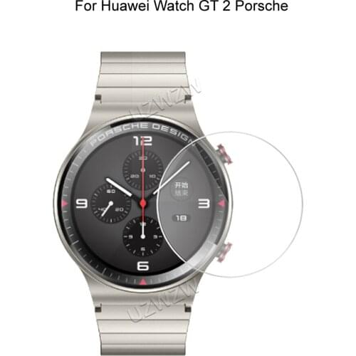 For Huawei Watch GT 2 Porsche Smart Watch Screen Protector Protective Tempered Glass Film Explosion-proof