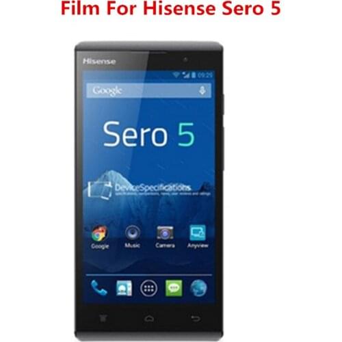 1/2/5/10 Pcs Ultra Thin Clear HD LCD Screen Protector Film With Cleaning Cloth Film For Hisense Sero 5/Hisense E602T