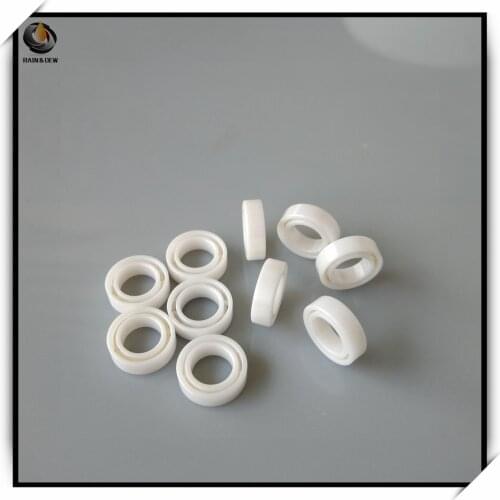2Pcs high performance MR106 6X10X3 mm Ceramic Bearing Ball Bearing With Crrosion Resistance