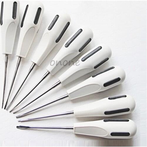 8 pcs/set Dental Elevator Very Minimally Invasive Tooth Extraction Dentist Instrument Tools Dental Lab Dental Forceps
