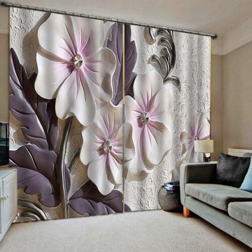 2 Panels Digital Curtains, Surface Midnight View Dreamy Mystic Picture Print, Living Room Bedroom Window