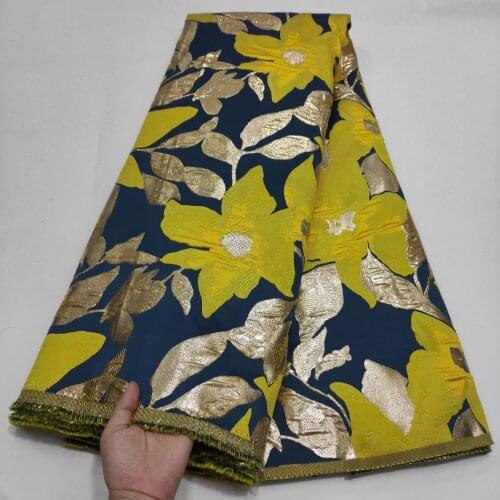 French Jacquard Lace Fabric Embroidery African Gilding Lace Fabric Brocade Bridal Material For Nigerian Wedding Party P2019