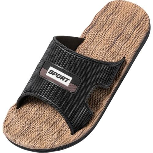 Summer Mens Home Slippers Man Indoor House Room Shoes Guest Man Slides Men Slipper Zapatillas Casa Hombre Dropshipping