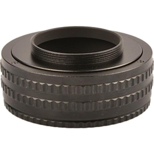 M52 to M42 Adjustable Focusing Helicoid Adapter 25-55mm Macro Extension Tube Cap