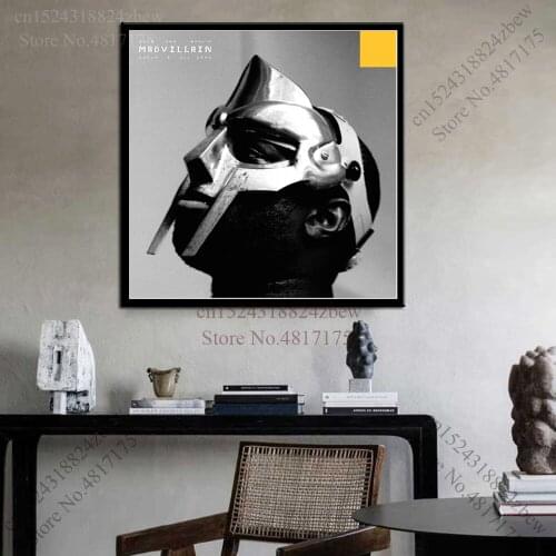 Madvillain Poster Singer Music Album All Caps Madvillainy Operation Doomsday Canvas Painting Wall Posters and Prints Home Decor