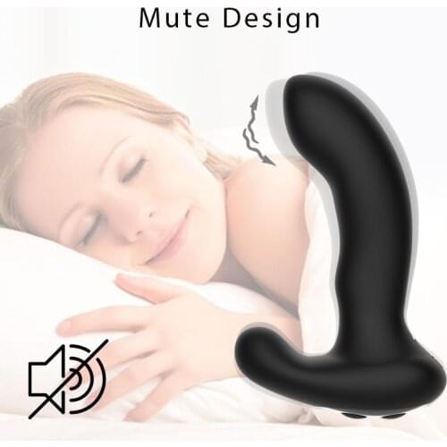 Remote Control Prostate Massager Rolling Anal Vibrator Male Butt Plug Prostata Stimulator Anal Sex Toy for Woman & Man