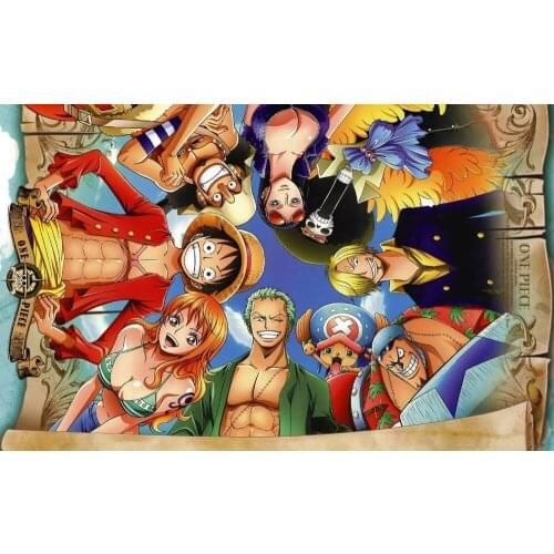 DIY round square Diamond Painting Cross Stitch cartoon Anime One Piece Diamond Embroidery Complete Diamonds Decorative gift