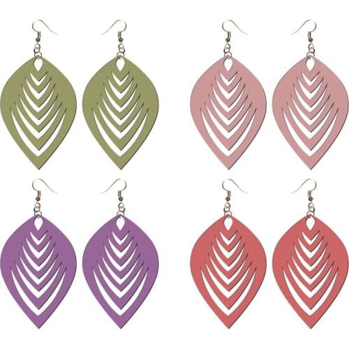 New Earrings, Wooden Die Scrapbooking C269-20 Cutting Dies Compatible with most die cutting machines