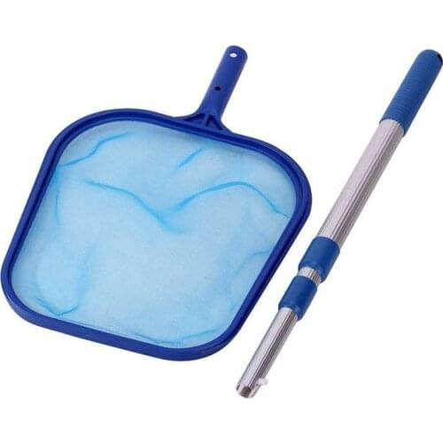 Cleaning Swimming Pool Leaf Cleaning Net Skimmer with Telescopic Pole Detachable for Spa Koi Fish Pond Tub