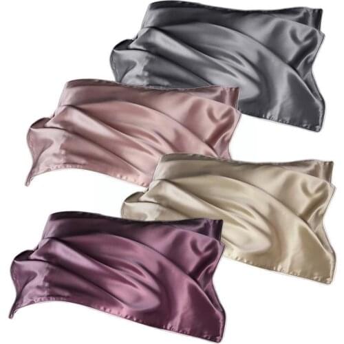 One Side 100% Mulberry Silk Pillowcases Envelope Pure Case Sleep Decoration Multicolor Silks Hotel Pillow Pillowcase For He W4J4