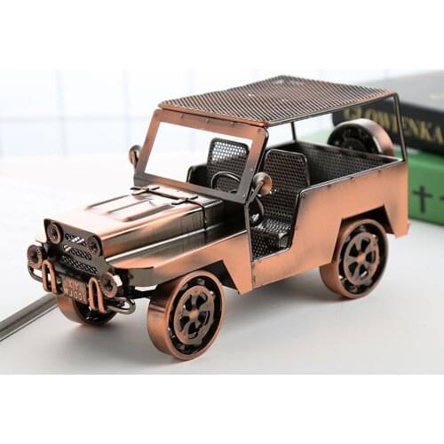 Replica Vehicle Model Metalwork Toy Craft Home Decor Collectible