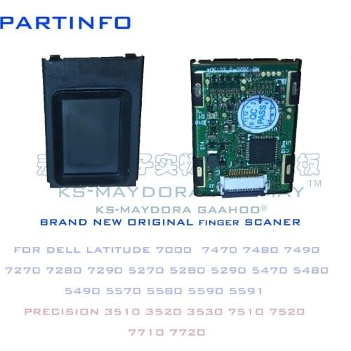 Laptop fingerprint scanner for DELL LATITUDE 5270 5280 5290 5470 5480 5490 5570 5580 5590 7470 7480 7490 7280 7270 7290