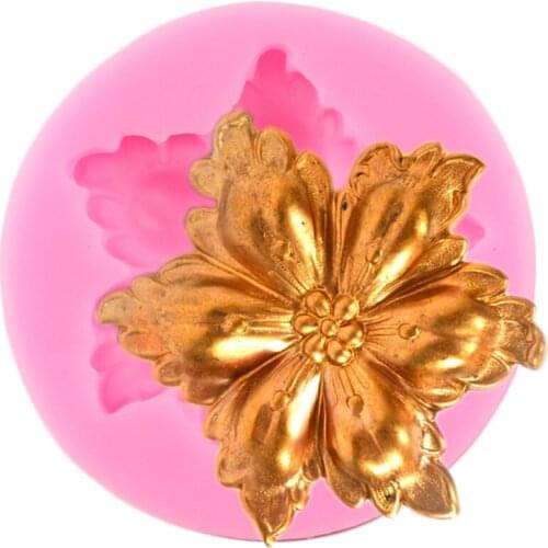 Sugarcrtaft Flower Silicone Molds Wedding Cupcake Topper Fondant Cake Decorating Tools Jewelry Resin Clay Candy Chocolate Moulds