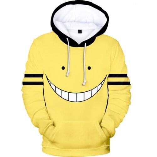 2021 Assassination Classroom Hoodie Men/Women Hoodie Fashion Autumn Sweatshirt Boys/girls Streetwear Tops Anime Korosensei Mens
