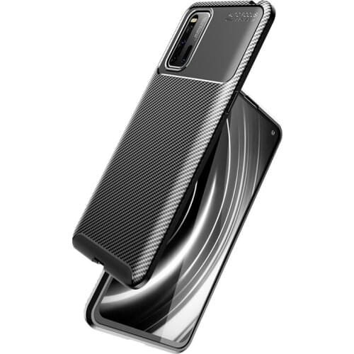 Beetle Shock-proof Soft Case for VIVO iQOO 3 Silicone Ultra-thin Frosted Comfortable Feel Phone Back Cover