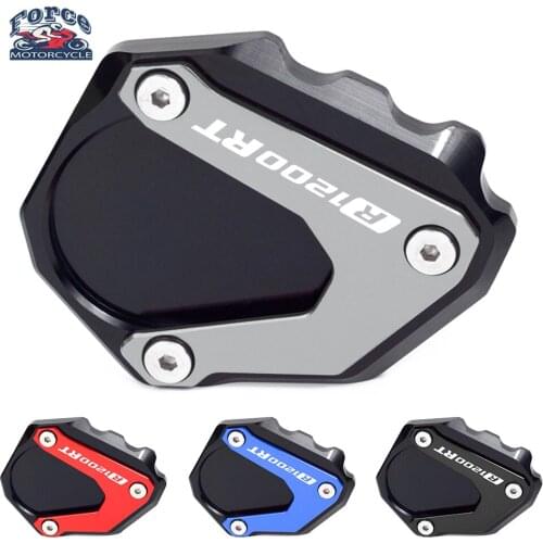 For BMW R1200RT R 1200 R1200 RT 2004-2013 2012 2011 2010 Motorcycle CNC Extension Plate Foot Pad Side Stand Enlarge Kickstand