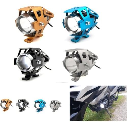 Universal Motorcycle Motorbike Headlights Bulbs Lamp U5 LED Spotlight Flash 12V Fit For Honda CB R650F 650F VF VFR 750 VFR800