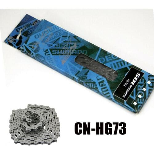 High Quality HG73 Road Bike Stainless Steel Chain 9 Speed 116 HG-73 Bike Bicycle Cycling Chain 116 9-speed Chain