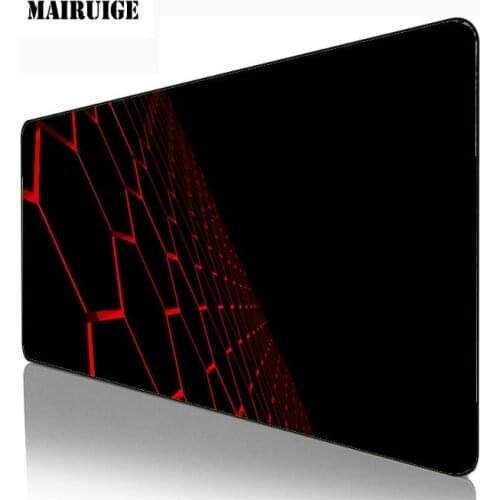 XGZ 400*900mm Luminous Digital Art Gaming Computer Large Pink Mouse Pad Gamer Locking Edge Keyboard XXL DeskMat PC MiceMats