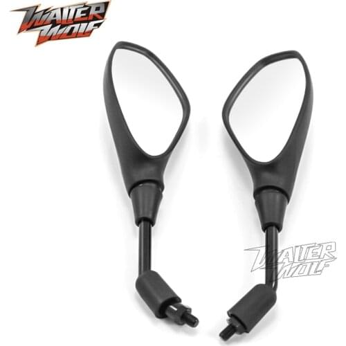 Rear Side Rearview Mirrors For BMW F650 F800 S1000R HONDA NC750 CB 500 SUZUKI GSR 600 750 GSX-S Motorcycle Accessories Brand New