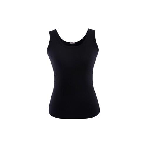 Pure cotton knitted backing condole belt vest Spring, summer, vest, brief paragraph small vest Sleeveless top-002