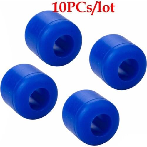 10PCs 7mm 8mm Landing Gear Rubber Pads For RC FPV Helicopter Non-slip Undercarriage Standing foot Skid Nut Washer