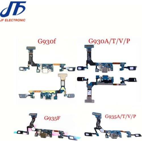 10pcs Charging flex cable for SamSung Galaxy S7 G930F g930 A T V P & S7 Edge G935F g935 Charger USB Port Dock Connector