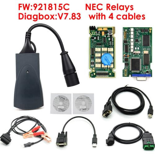 2020 newest Lexia 3 PP2000 Full Chip Diagbox V7.83 with Firmware 921815C Lexia3 V48/V25 For Cit-roen for Peu-geot OBDII