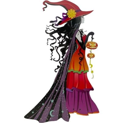 Halloween Witch Decoration Fantastic Art Collection Halloween Courtyard Garden Lawn Indoor Outdoor Creative Decoration