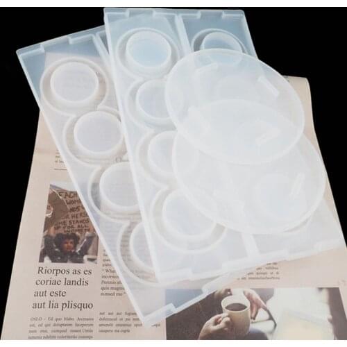 Coffee Capsule Storage Rack Epoxy Resin Mold Box Shelf Silicone Mould DIY Crafts Casting Tools