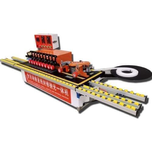 Plywood linear edge banding for sale straight corner rounding fine trimmiing cutting polishing wood machine cnc router