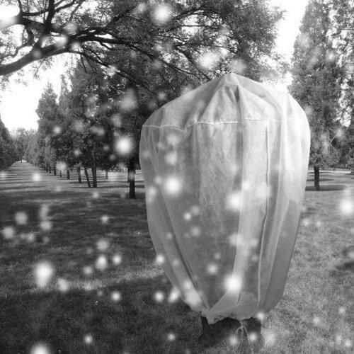 Cylindrical Plant Antifreeze Set 200x200x230cm Drawstring Shrub Cold Jacket Garden Protection Bag Winter Tree Protective Cover