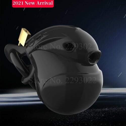 New Fully Restraint Silicone Chastity Device Cock Cage Anti-off Belt Adjustable Cuff Penis Ring Lock Adult Sex Toys For Men