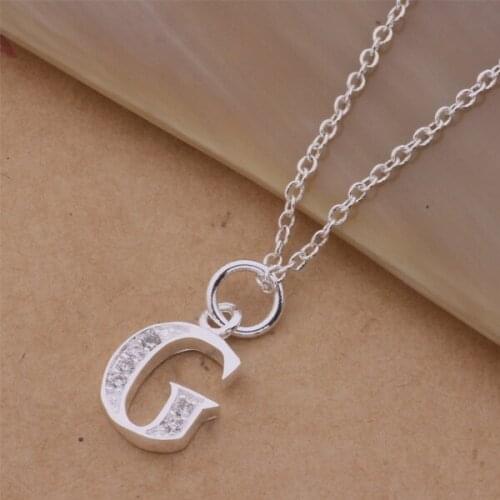 Wholesale High quality silver plated Fashion jewelry chains necklace pendant WN-213