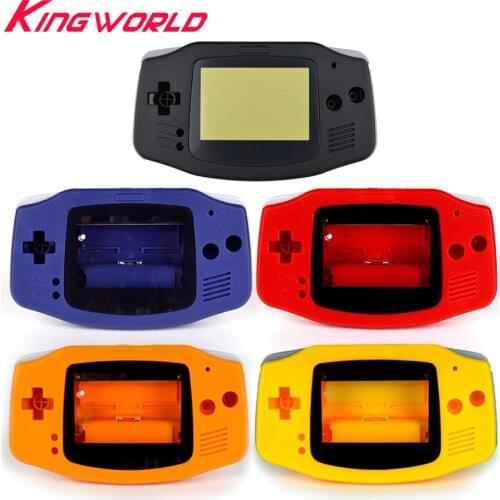 1set High quality replacement housing case Plastic Shell Cover for G-ameboy Advance for G-BA Console