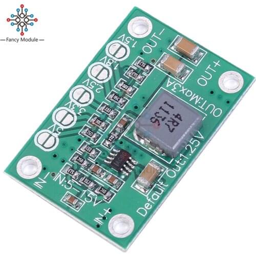 DC DC Step Down Power Module 5-16V To 1.25V/1.5V/1.8V/2.5V/3.3V/5V Universal Adjustable Buck Voltage Converter Board 3A For LCD